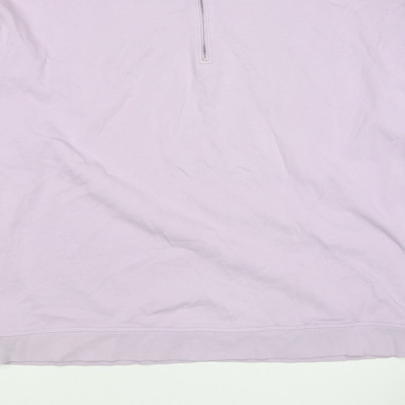 Marks & Spencer Women Pink Size 22 1/4 Zip High Neck Pullover Sweatshirt
