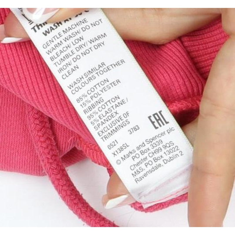 Marks and Spencer Women's Pink UK 18 Pullover Hoodie Drawstring Pockets