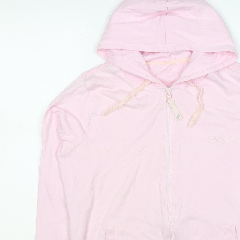Pineapple Women’s Pink UK 18 Full Zip Hooded Cotton Hoodie