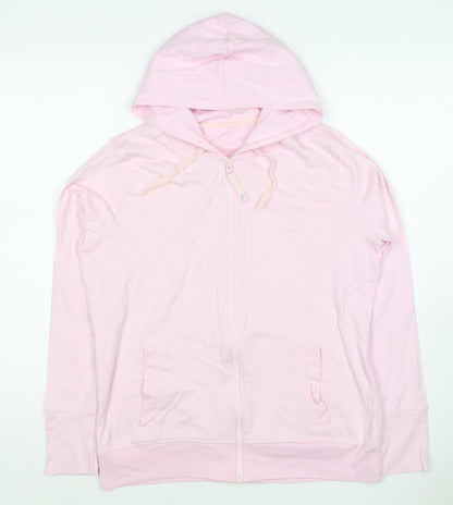 Pineapple Women’s Pink UK 18 Full Zip Hooded Cotton Hoodie