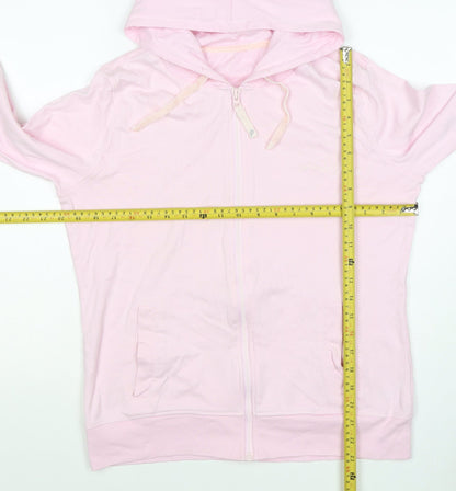 Pineapple Women’s Pink UK 18 Full Zip Hooded Cotton Hoodie