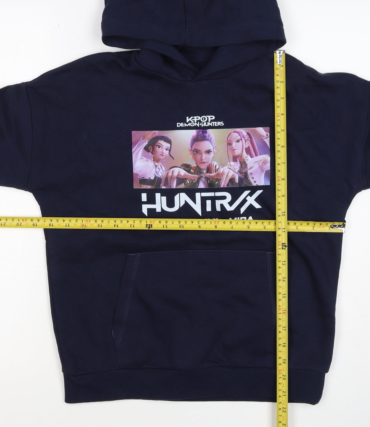 M&S Girls Blue 11-12 Years KPop Demon Hunters HUNTR/X Pullover Hoodie