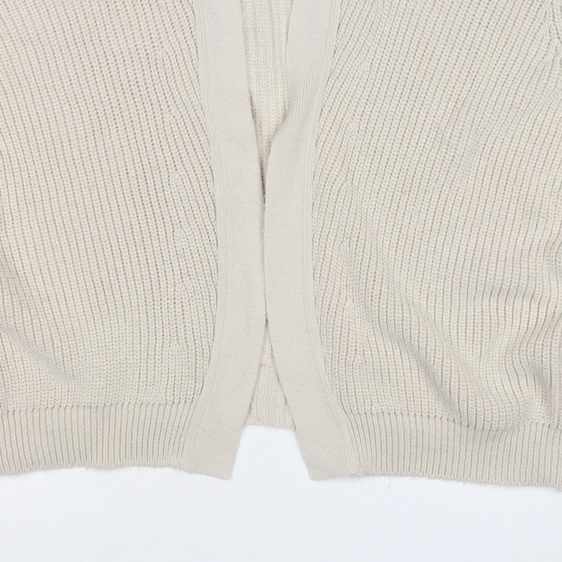 Urban Outfitters Women Ivory XS Open Knit Cardigan Long Sleeve