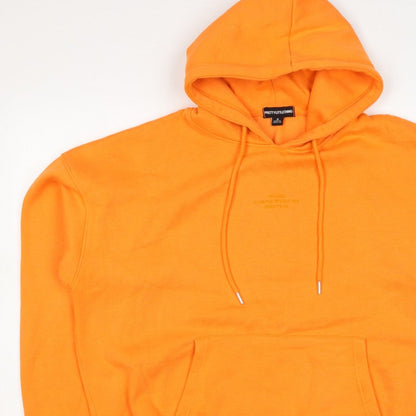 PrettyLittleThing Women Orange M Pullover Hoodie Logo Pocket