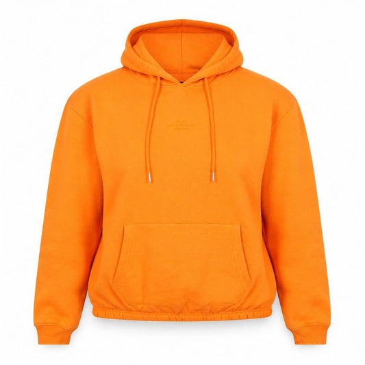 PrettyLittleThing Women Orange M Pullover Hoodie Logo Pocket