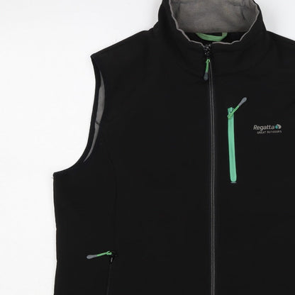 Regatta Women’s Black Size 16 Xert Softshell Full Zip Waistcoat