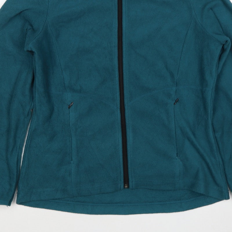 M&S Women’s Blue UK 14 Full Zip Fleece Jacket Collared
