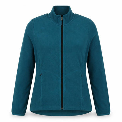 M&S Women’s Blue UK 14 Full Zip Fleece Jacket Collared