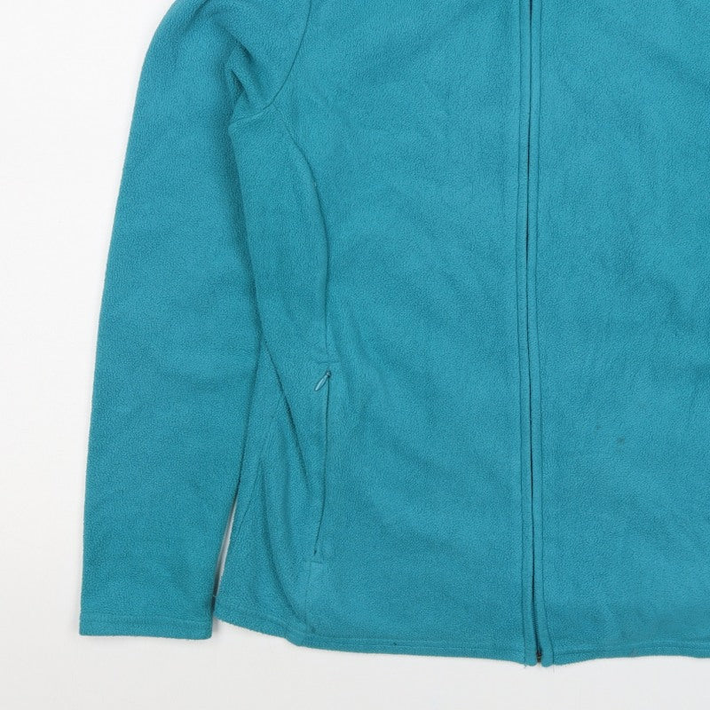 Marks and Spencer Women’s Blue Size 14 Full Zip Fleece Jacket