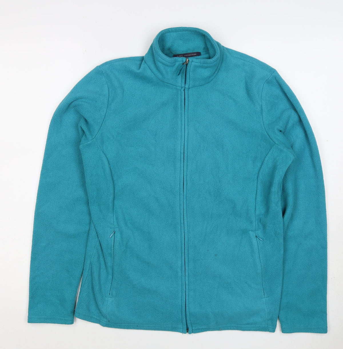 Marks and Spencer Women’s Blue Size 14 Full Zip Fleece Jacket