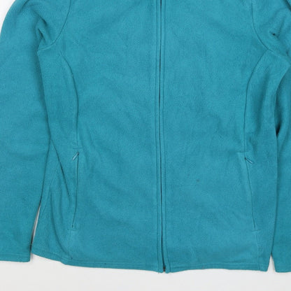 Marks and Spencer Women’s Blue Size 14 Full Zip Fleece Jacket