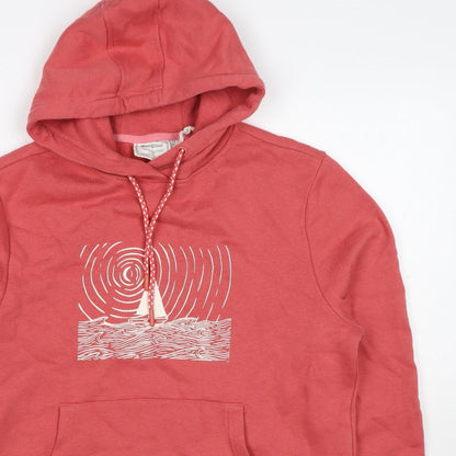 Mountain Warehouse Women’s Red UK 10 Pullover Hoodie Nautical Graphic