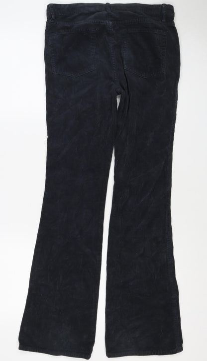 J.Galt Teens Black Size S Corduroy Bootcut Trousers