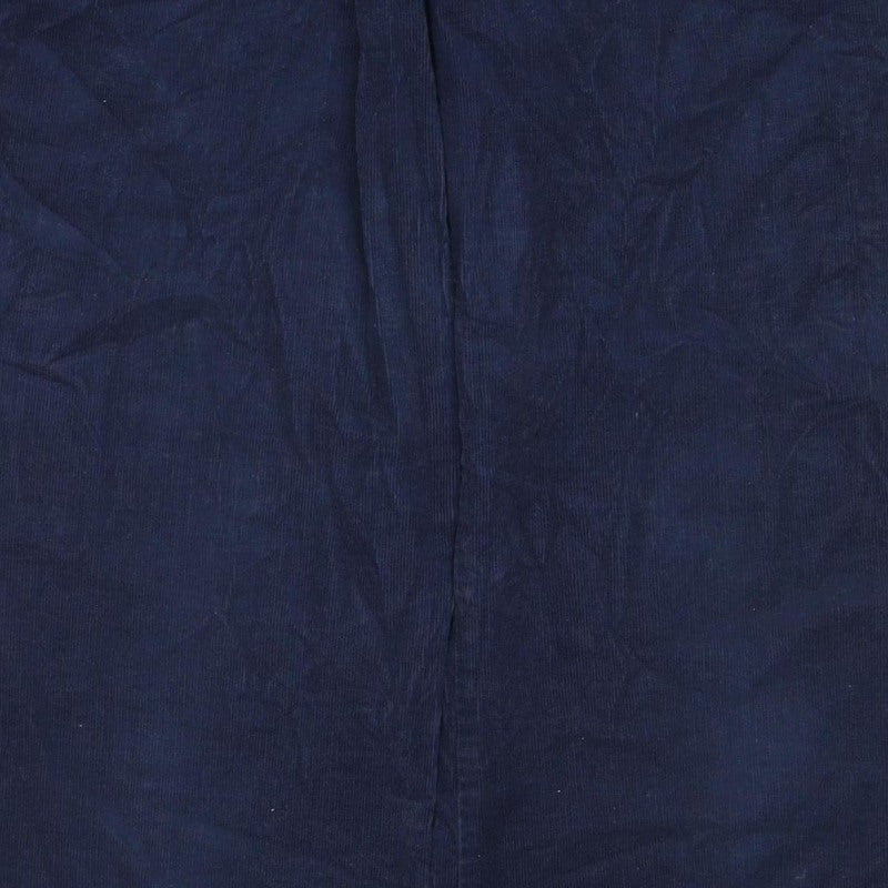 Marks & Spencer Women’s Navy Corduroy Straight Trousers UK 16