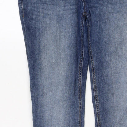 Denim Co. Men’s Blue W34 L34 Slim Straight Stretch Jeans