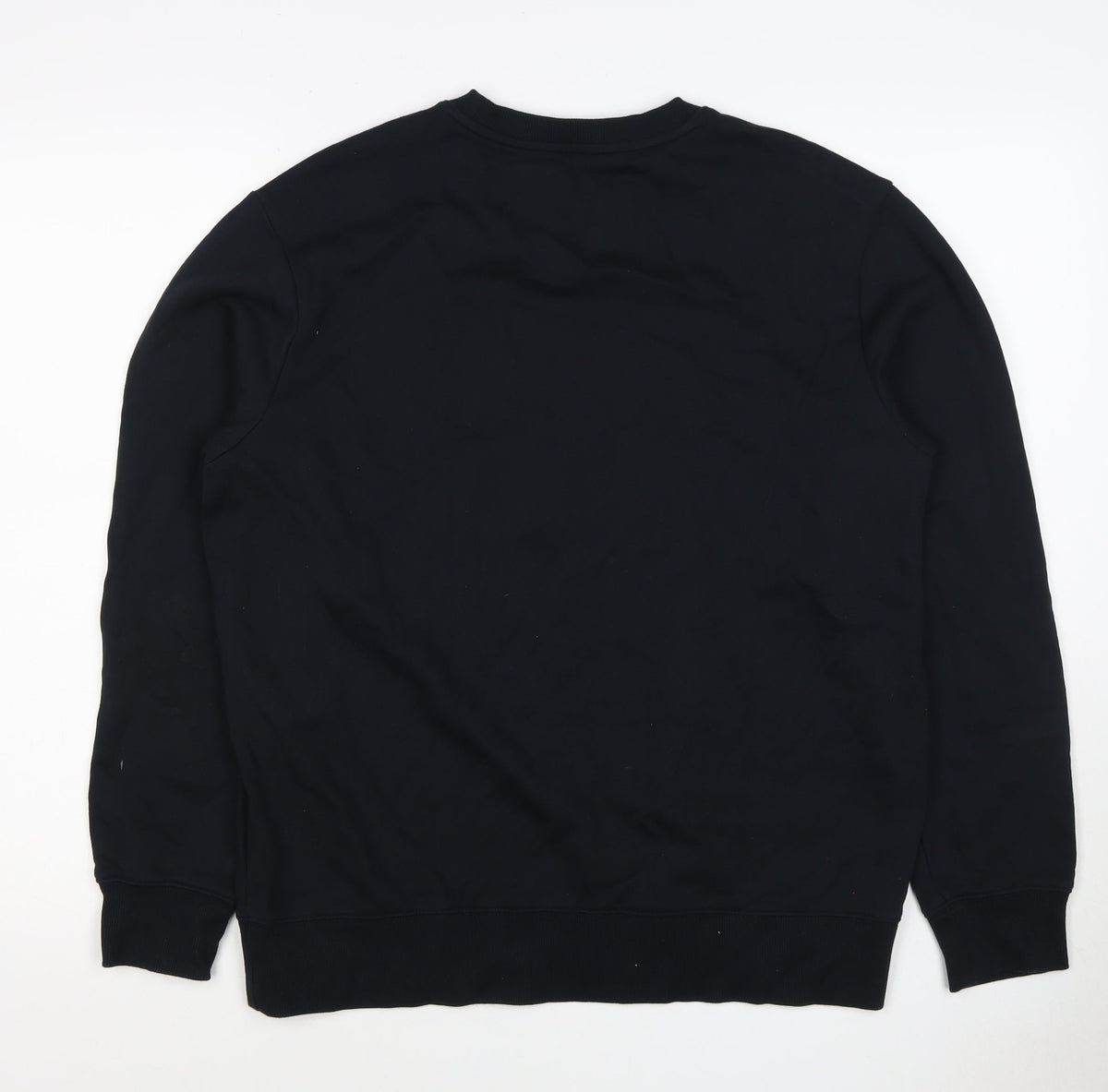 Baleno Men Black M Graphic Print Crew Neck Pullover Sweatshirt