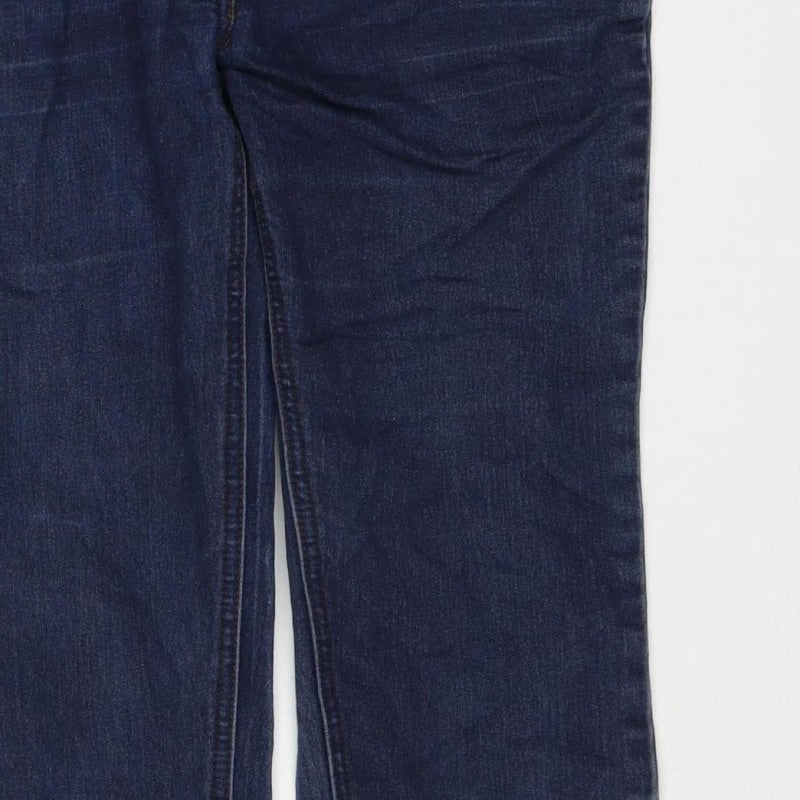 Next Women Blue UK 10 Skinny Stretch Dark Wash Denim Jeans