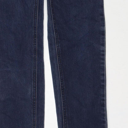 Next Women Blue UK 10 Skinny Stretch Dark Wash Denim Jeans