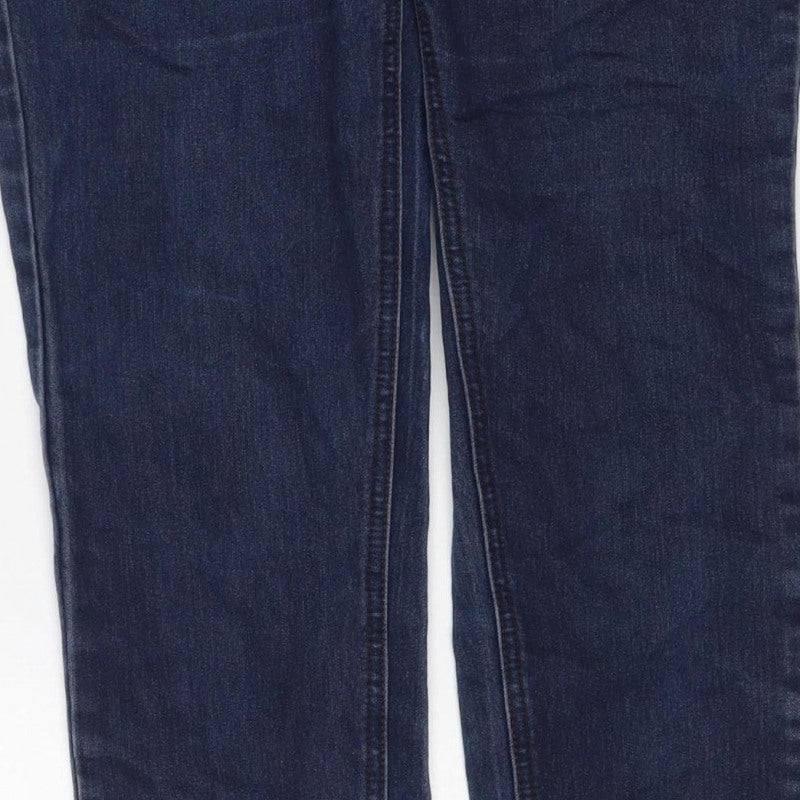Next Women Blue UK 10 Skinny Stretch Dark Wash Denim Jeans