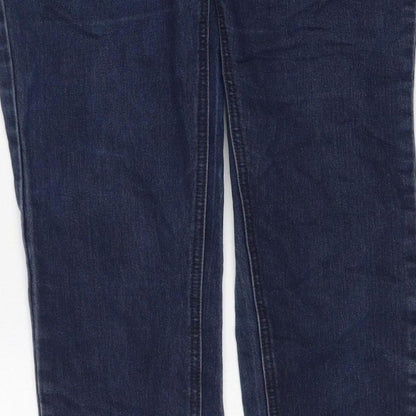 Next Women Blue UK 10 Skinny Stretch Dark Wash Denim Jeans