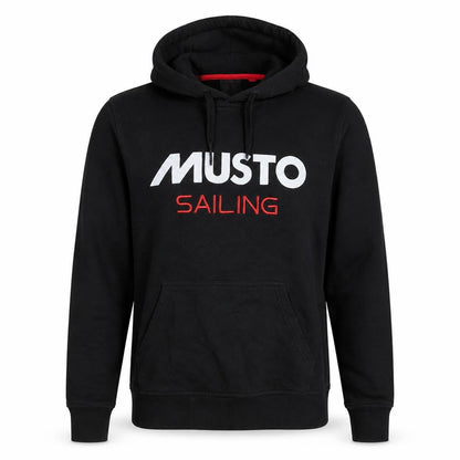 Musto Men’s Black M Pullover Hoodie Sailing Logo Nautical Cotton
