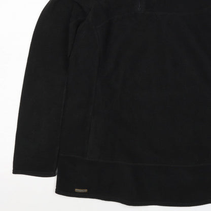 Columbia Titanium Unisex Adults Black XL 1/4 Zip Fleece Sweatshirt