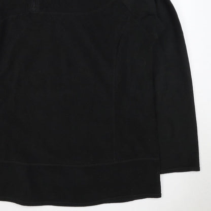 Columbia Titanium Unisex Adults Black XL 1/4 Zip Fleece Sweatshirt