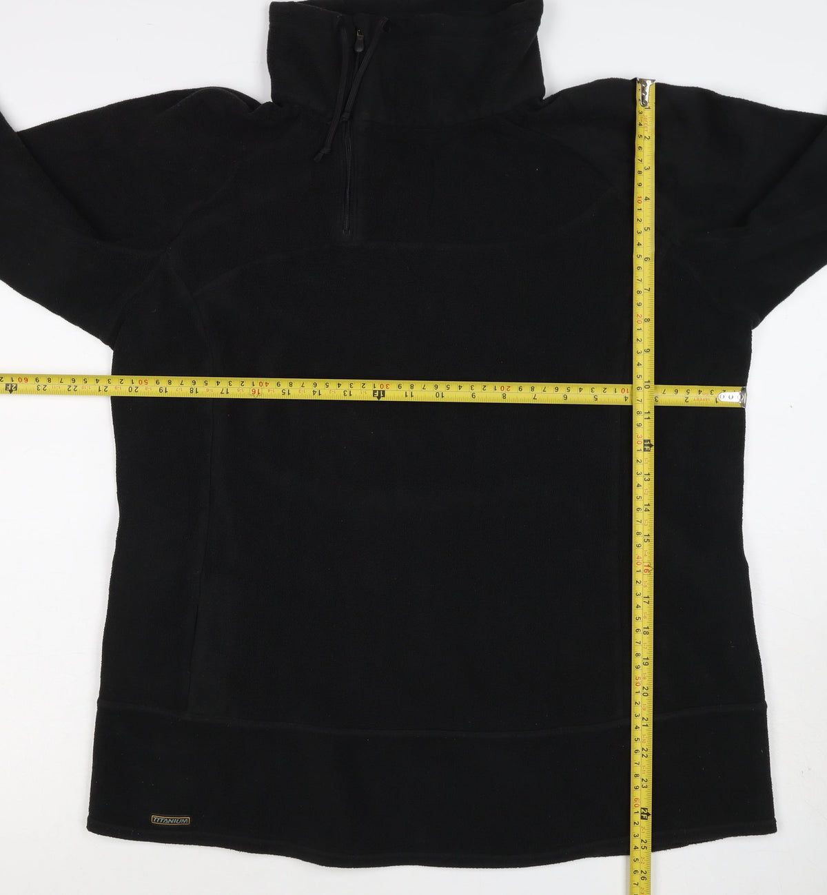 Columbia Titanium Unisex Adults Black XL 1/4 Zip Fleece Sweatshirt