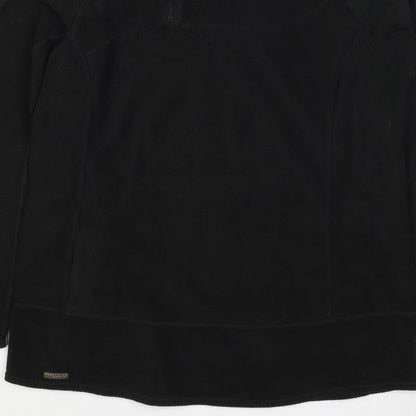 Columbia Titanium Unisex Adults Black XL 1/4 Zip Fleece Sweatshirt