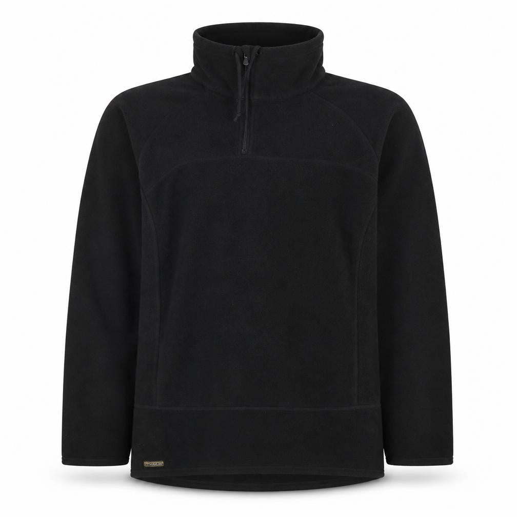 Columbia Titanium Unisex Adults Black XL 1/4 Zip Fleece Sweatshirt