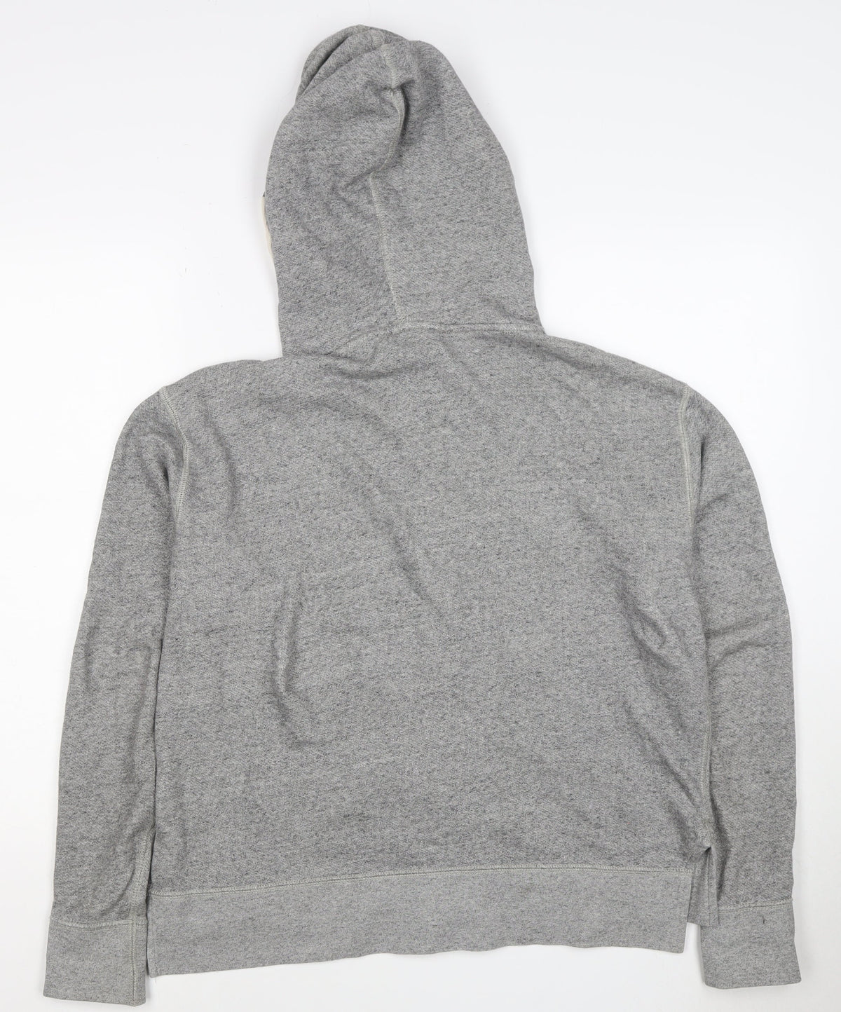 Polo Ralph Lauren Men Grey S Full Zip Hoodie Logo Cotton Blend