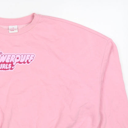 George Women’s Pink UK 22 Powerpuff Girls Graphic Pullover Sweatshirt