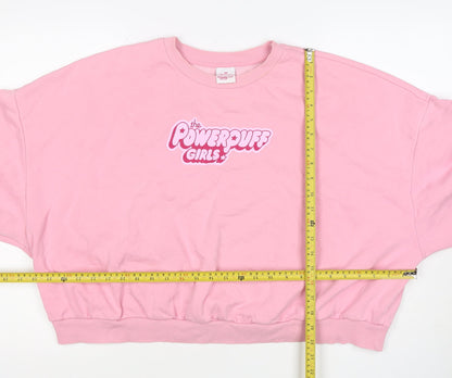 George Women’s Pink UK 22 Powerpuff Girls Graphic Pullover Sweatshirt