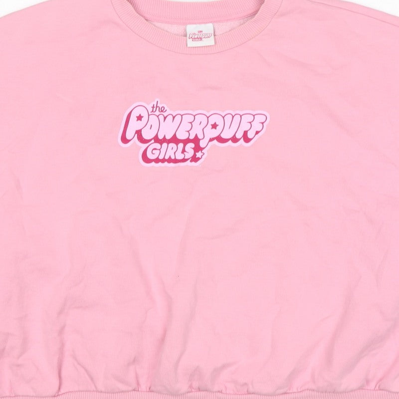 George Women’s Pink UK 22 Powerpuff Girls Graphic Pullover Sweatshirt