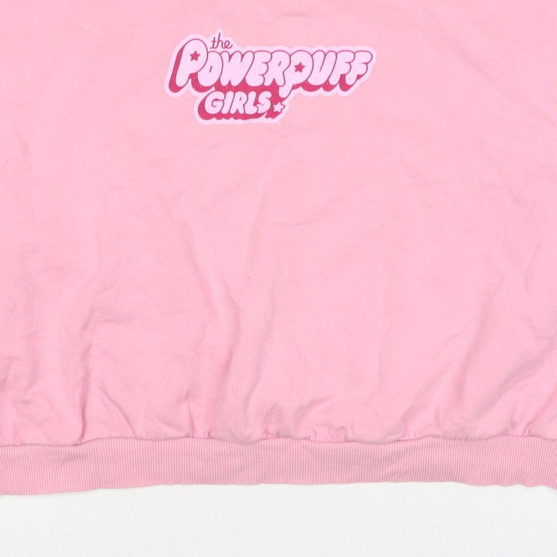 George Women’s Pink UK 22 Powerpuff Girls Graphic Pullover Sweatshirt
