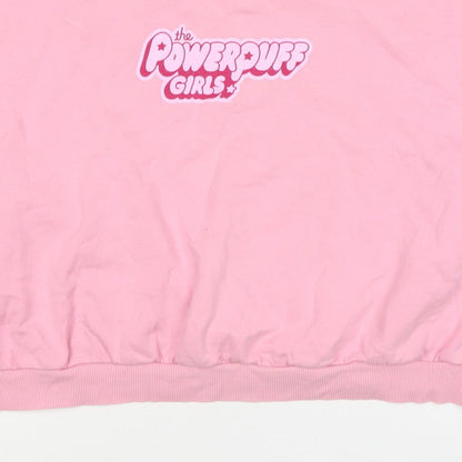 George Women’s Pink UK 22 Powerpuff Girls Graphic Pullover Sweatshirt