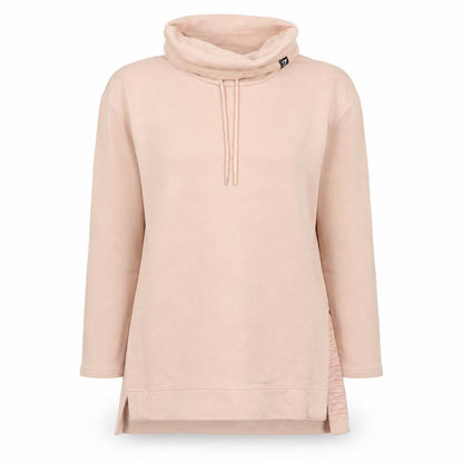 Gymshark Women’s Pink S Cowl Neck Drawstring Tunic Sweatshirt