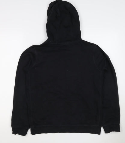 Nike Boys Black XL Pullover Hoodie Logo Fleece Kangaroo Pocket