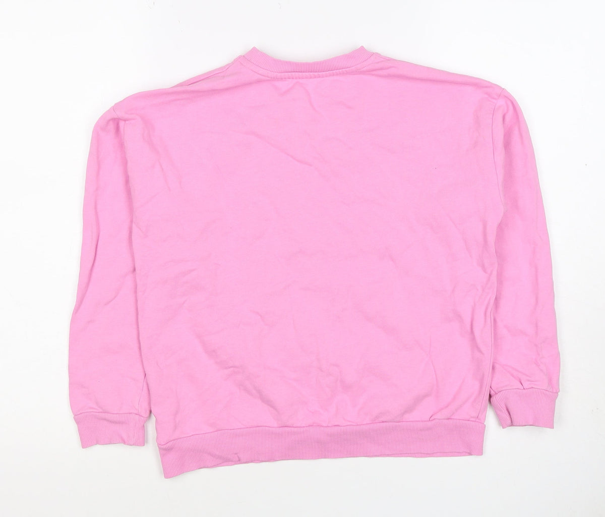 Nutmeg Girls Pink 9-10 Years Squishmallows Graphic Print Pullover Sweatshirt
