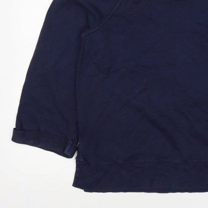 Per Una Women's Navy Blue M Pullover Sweatshirt Raglan