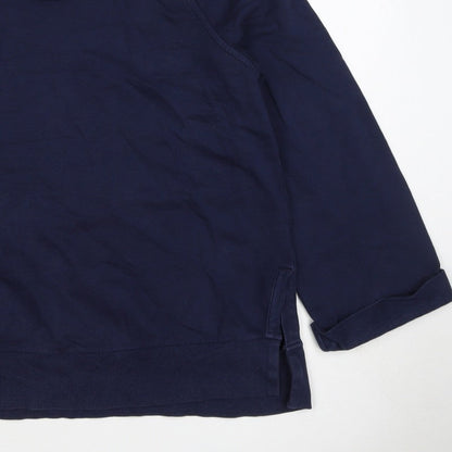 Per Una Women's Navy Blue M Pullover Sweatshirt Raglan