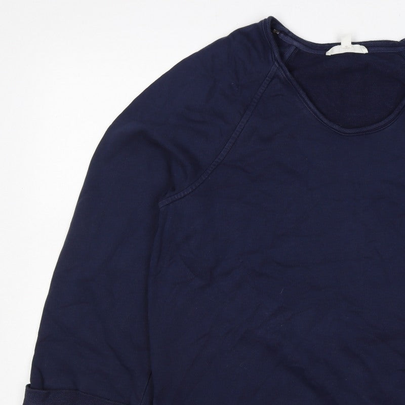 Per Una Women's Navy Blue M Pullover Sweatshirt Raglan