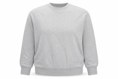 Marks and Spencer Women Grey Size 16 Crew Neck Pullover Sweatshirt