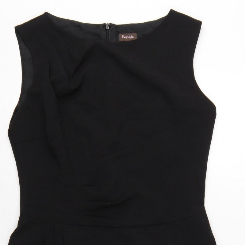 Phase Eight Women Black UK 12 Pencil Dress Sleeveless Formal