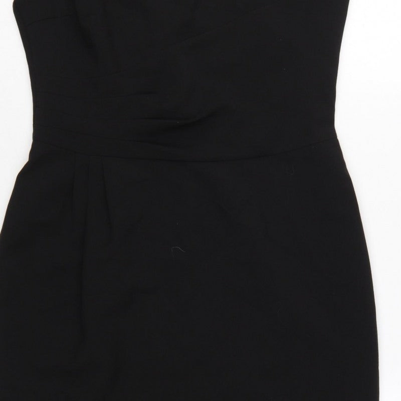 Phase Eight Women Black UK 12 Pencil Dress Sleeveless Formal