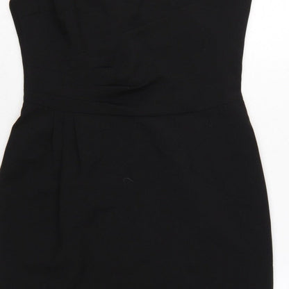 Phase Eight Women Black UK 12 Pencil Dress Sleeveless Formal