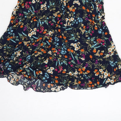 Apricot Women Multicoloured Floral UK 14 Fit & Flare Chiffon Dress