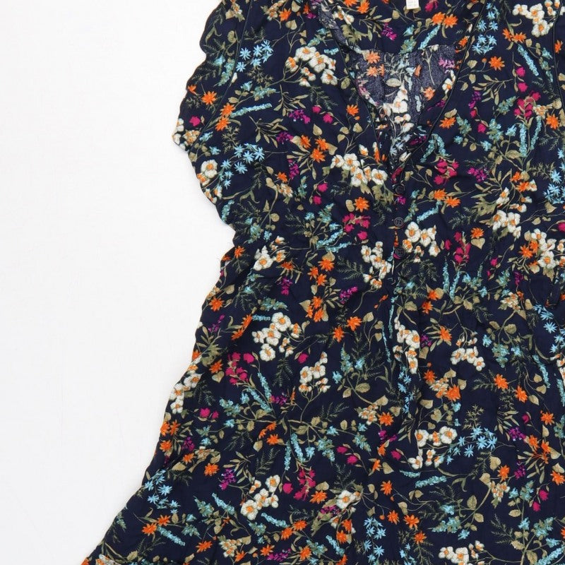 Apricot Women Multicoloured Floral UK 14 Fit & Flare Chiffon Dress