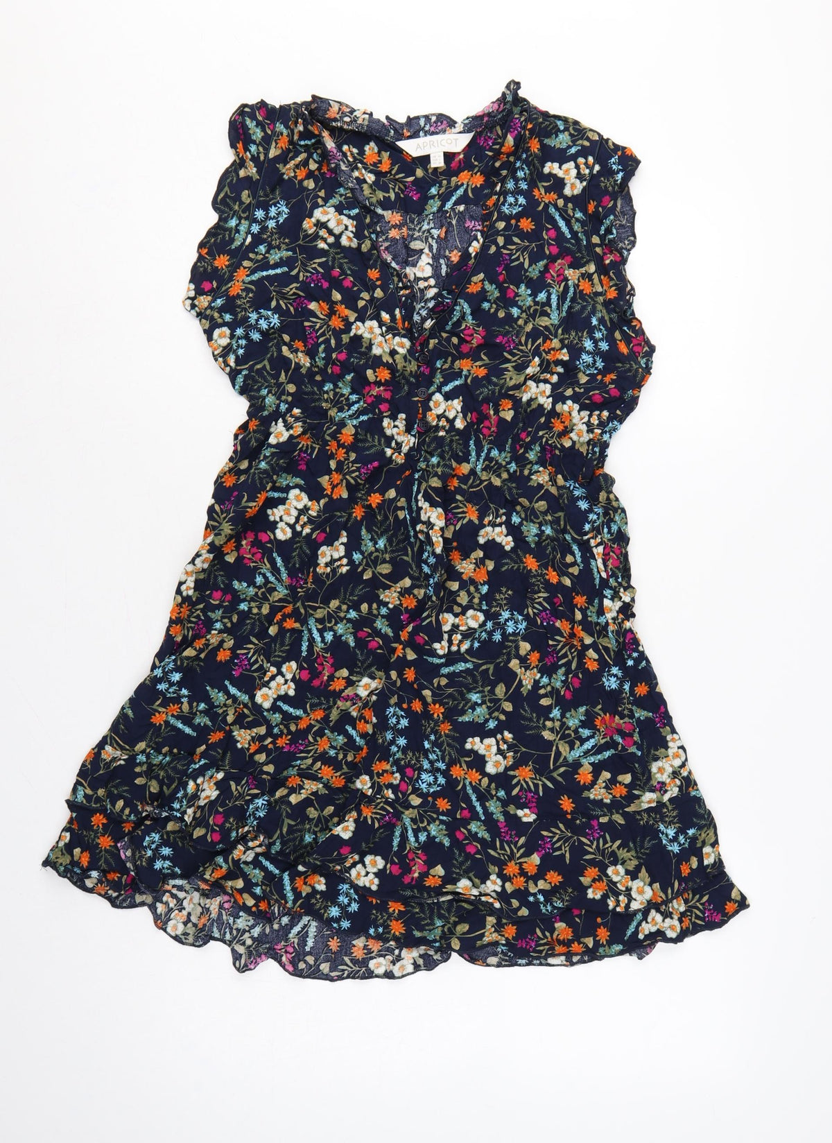 Apricot Women Multicoloured Floral UK 14 Fit & Flare Chiffon Dress