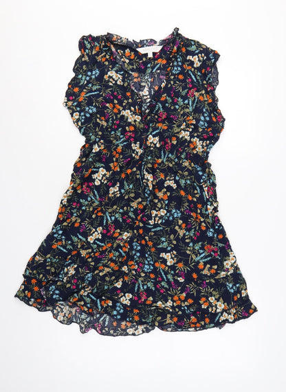 Apricot Women Multicoloured Floral UK 14 Fit & Flare Chiffon Dress